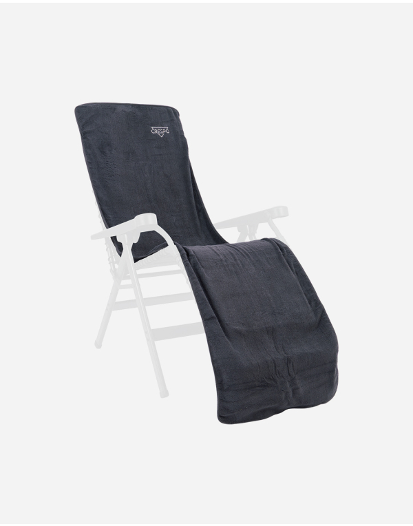1149910 Crespo - Toalla L - Tumbonas relax - 180x58 cm - Gris