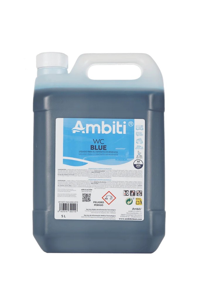 300016 Ambiti WC Blue 5L – Líquido para el Depósito de Residuos