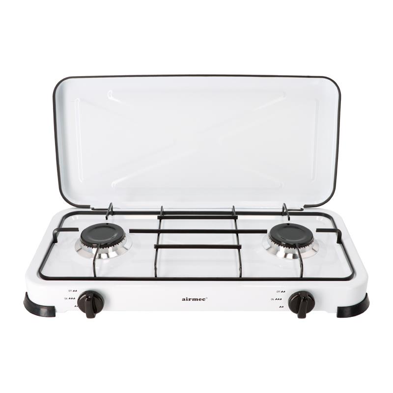 AM131553 COCINA GAS BLANCA SERIE ADVENTURE AIRMEC 2 FUEGOS