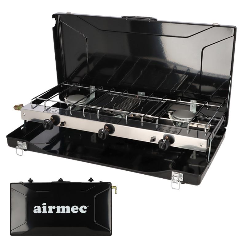 AM131357 COCINA GAS CON TOSTADOR Y GRILL 2 FUEGOS AIRMEC