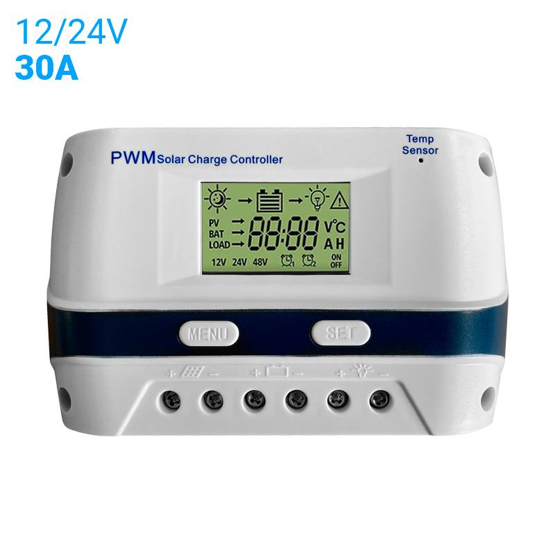 VL1586 CONTROLADOR DE CARGA SOLAR PWM 12V/24V 30A VOLTEN